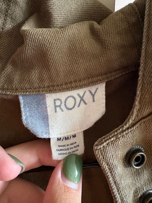 Kurtka damska khaki z kapturem ROXY