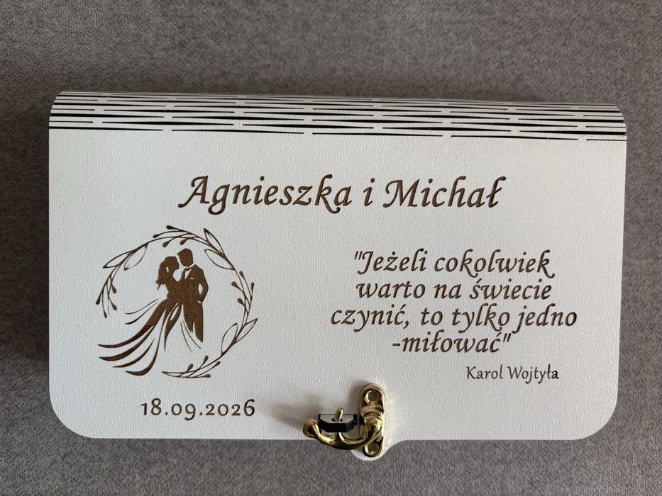 Pudełko na pieniądze na różne okazje/ personalizacja gratis!