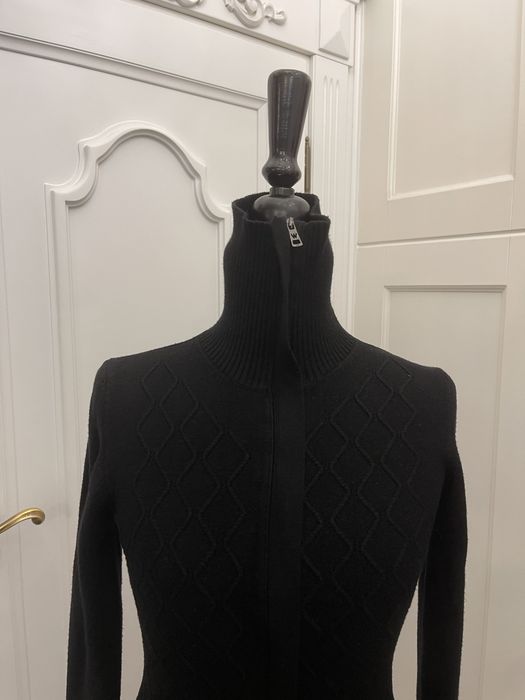 MAX MARA piękny sweter na zamek z golfem