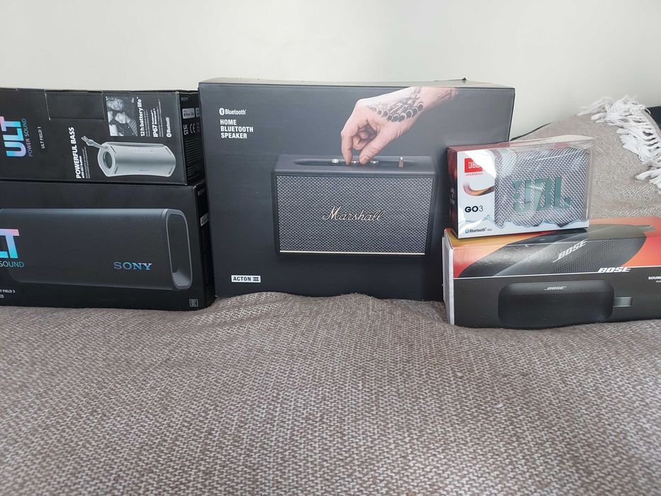 Colunas Bluetooth novas e seladas