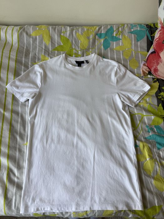 Biała koszulka H&M Slim Fit rozmiar S