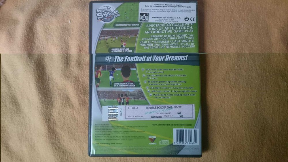Jogo PC Novo Sensible Soccer
