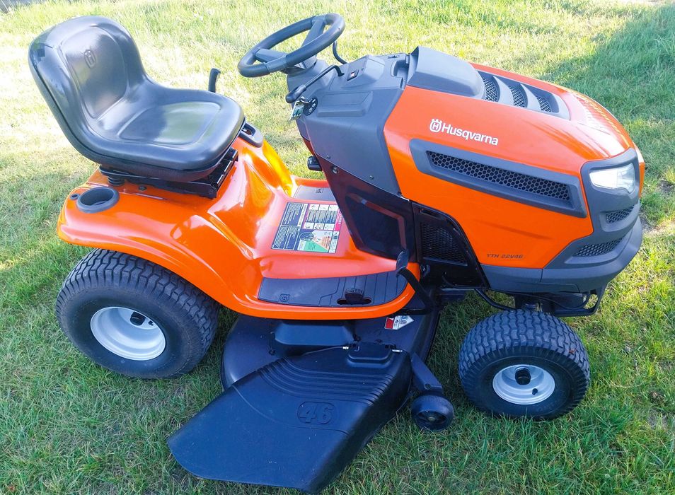 Husqvarna yth22v46 22KM, john deere d, mtd stiga traktorek, kosiarka brigss&stratton, yta, ts