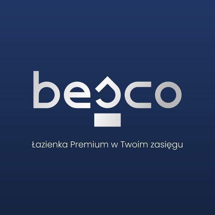 Nowa wanna besco 160x75 ze środkowym odpływem