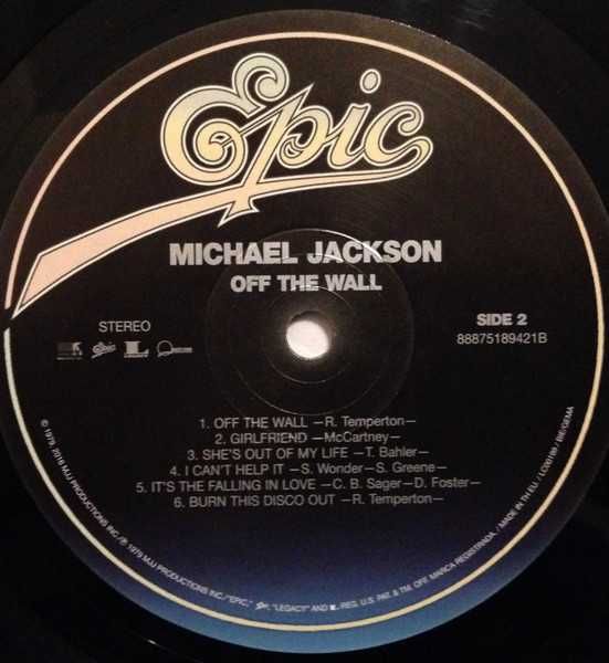 Michael Jackson – Off The Wall, Gatefold LP