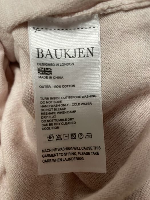 Sweter kopertowy Baukjen S pudrowy róż