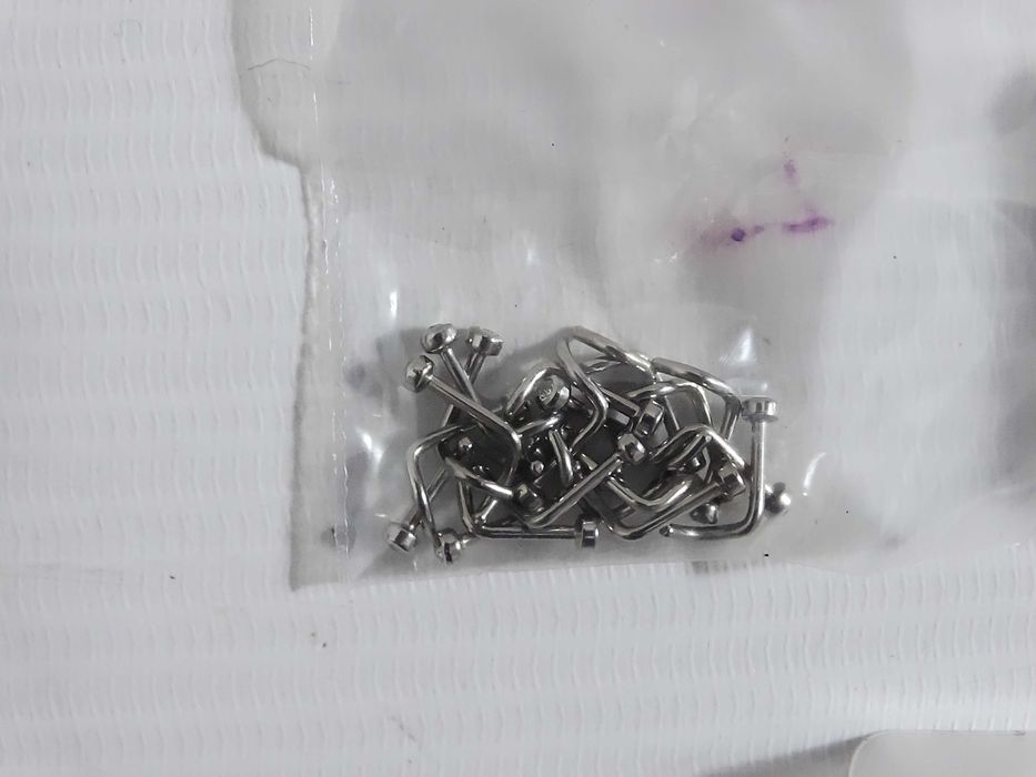MEGA ZESTAW Piercing: 70+ kolczyków do nosa + Labrety, BCR, Podkowy + Organizer
