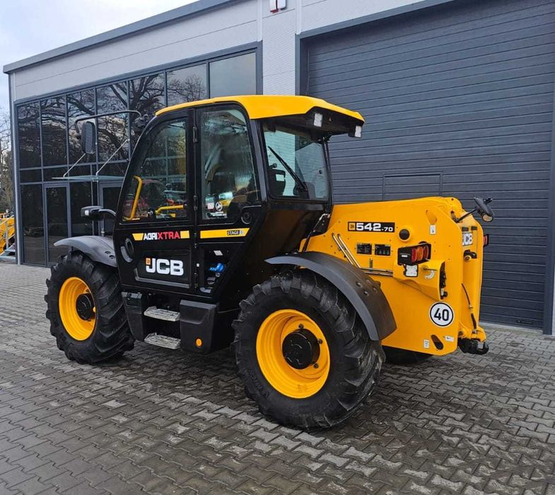 JCB 542-70 AGRI XTRA 2021r FULL WERSJA 152kM 40kM/H Michelin Oryginał