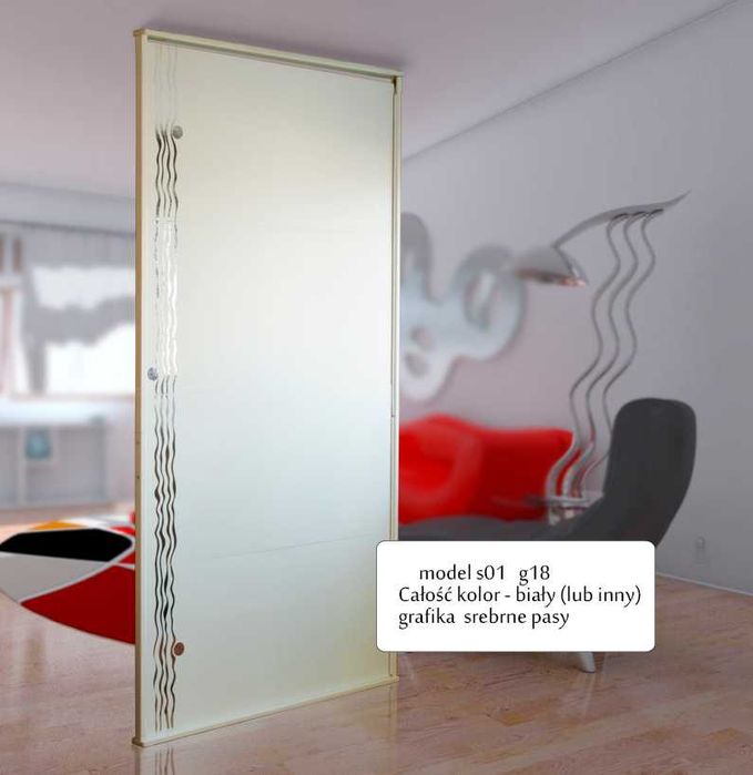 Parawan rozporowy lekka ścianka do samodzielnego montażu