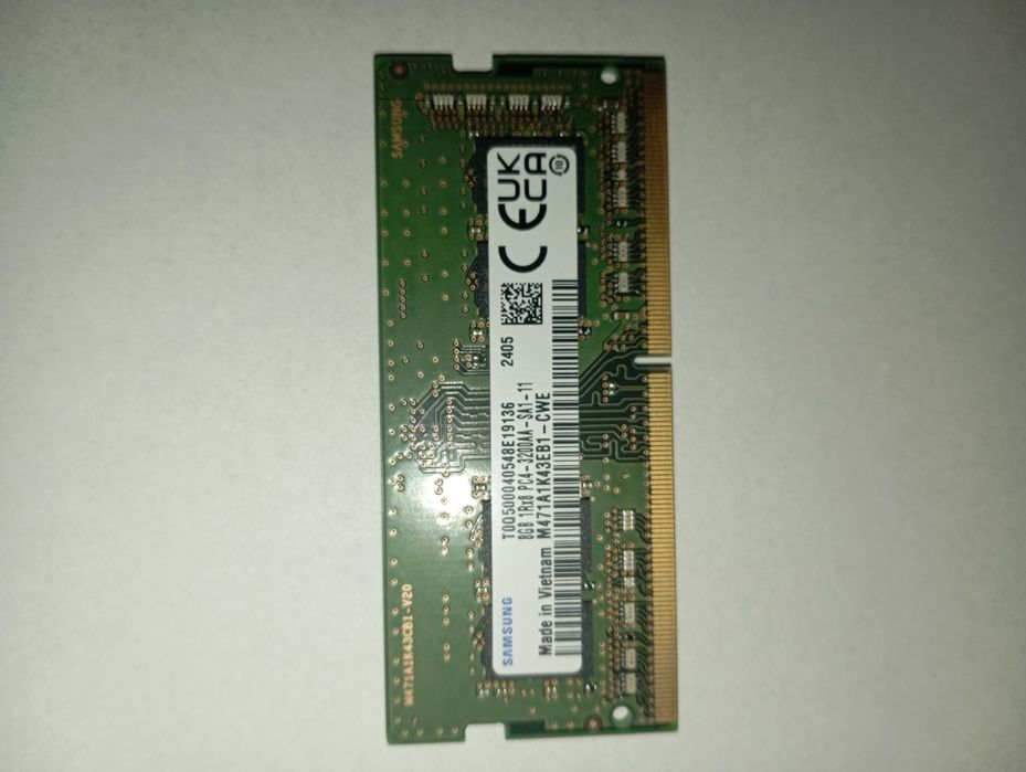 RAM DDR 4 sodimm 3200MHz