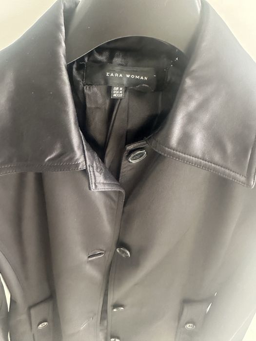 Trencz zara rozm 38 płaszcz