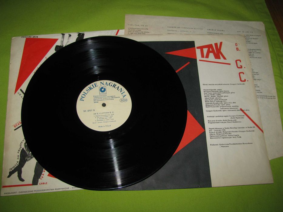 Obywatel GC Ob. GC - Tak Tak Stan EX winyl LP