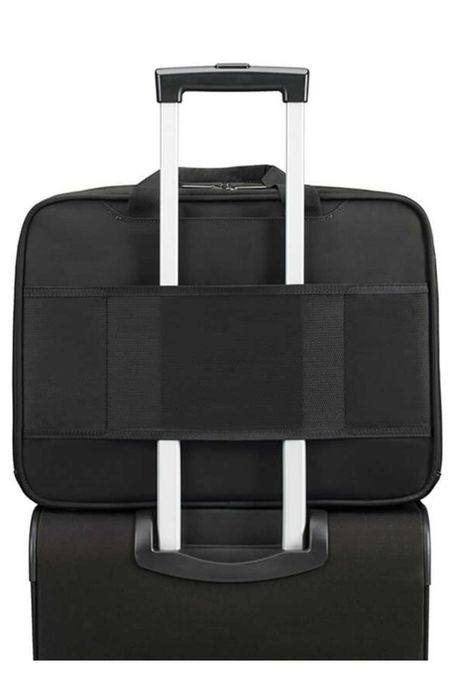 сумка для подорожей та ноутбука 15,6 Samsonite чорна 30\42см