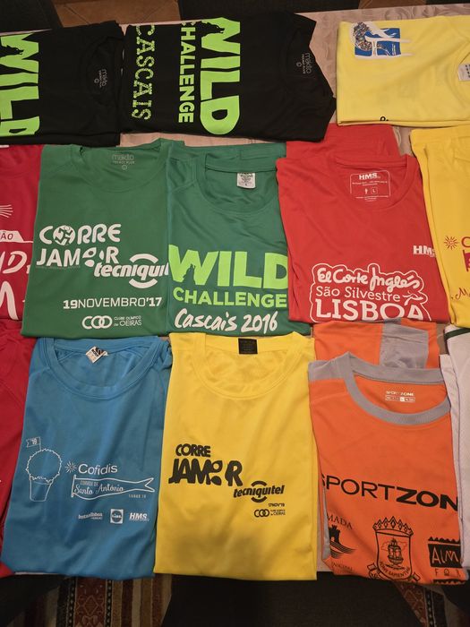 T-shirt técnica de corrida - L