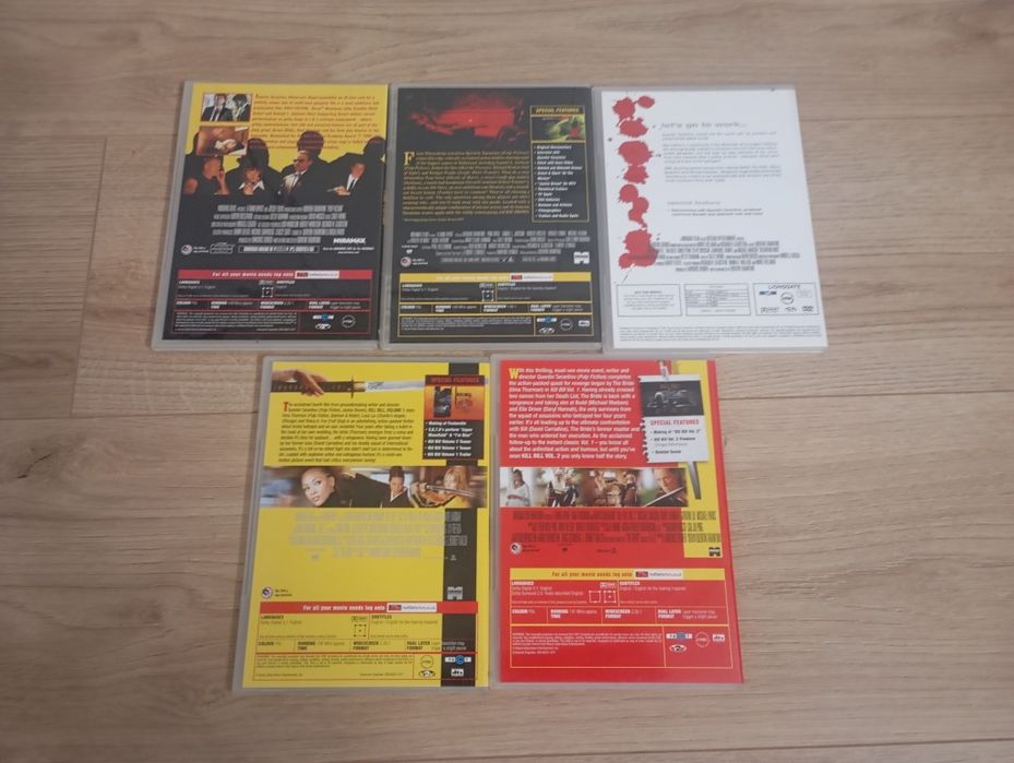 Filmy DVD Quentin Tarantino