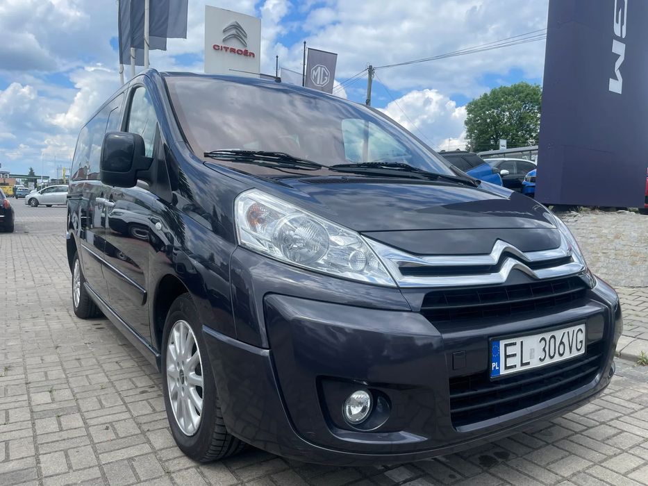 Citroën Jumpy Combi Krajowy, 2.0 HDI 163KM, 9 OSÓB Kielce Faktura VAT 2015r Exclusive