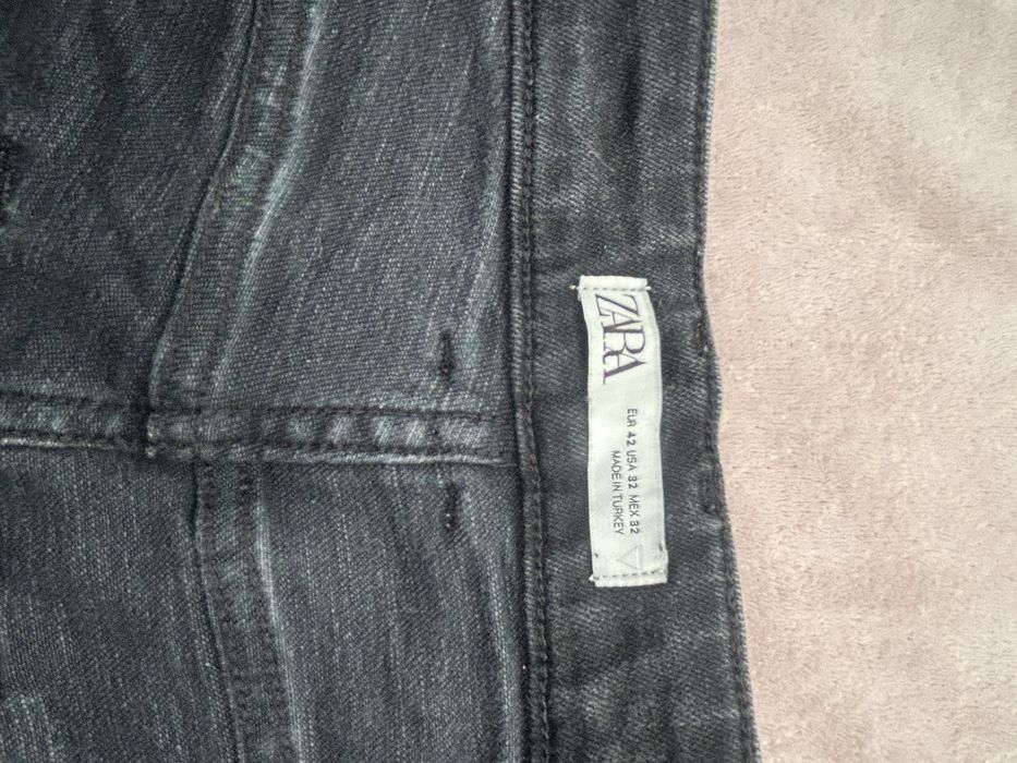 #Zara spodnie jeansowe slim skinny