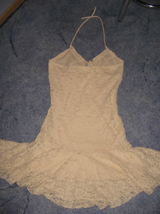 Сарафан для девушки Seven бежевый ажурный на подкладке пр-ва США