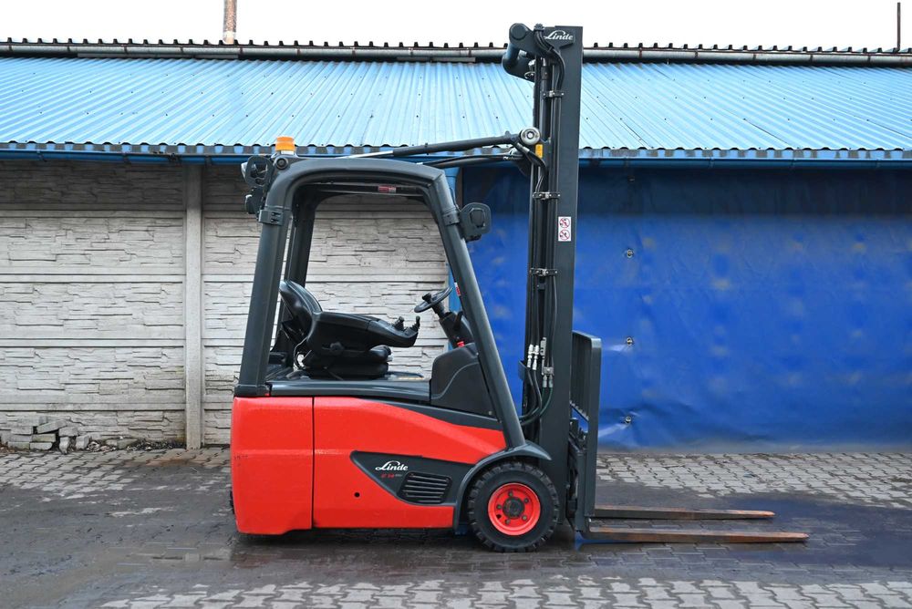 Wózek widłowy Linde E14-02 Triplex 607 cm 2017 rok  5700mth FHP 465