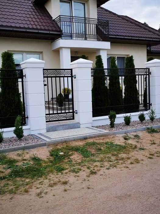 Ogrodzenia Betonowe,Boniowane,Bramy,Przęsła,Kute,Bloczki,Dworkowe