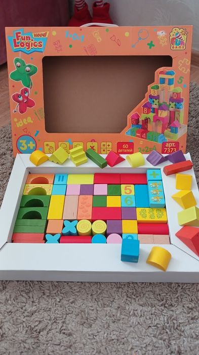 Гра "Логіка" дерев'яна