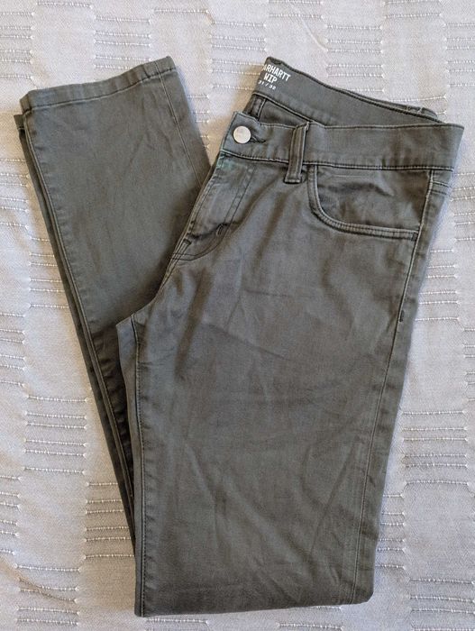 Джинсы Carhartt WIP Rebel Slim Fit. Серые. р31