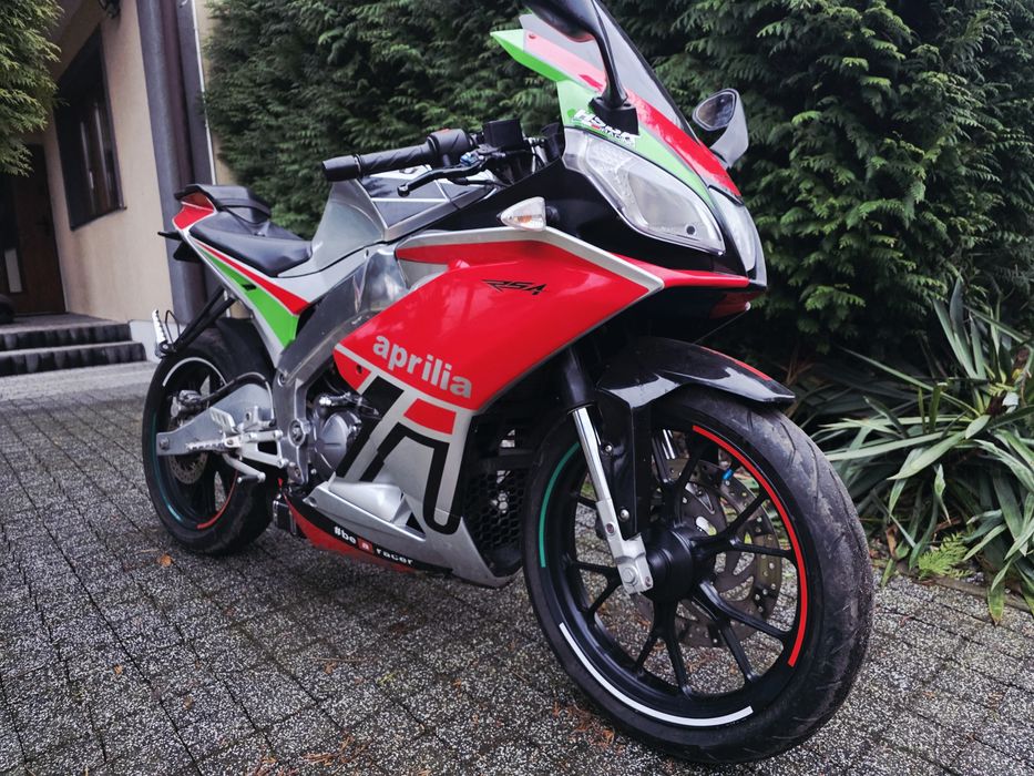 Aprilia rs4 rs 125 / 50 na motorower kat AM lub B derbi honda ABS