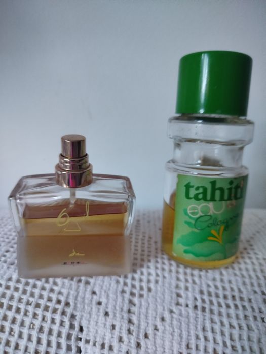 Lote Perfumes Vintage e Raros – Orchid de Rodier + Tahiti Eau de Cologne