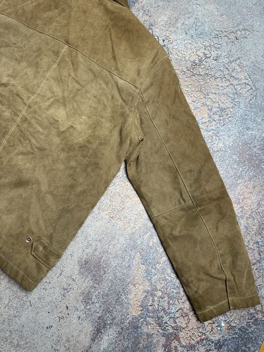 Вінтажний Бомбер з шкіри Arizona розмір M old many косуха