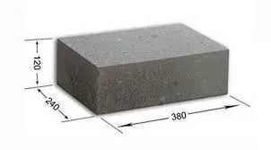 Pustak bloczek fundamentowy betonowy HDS