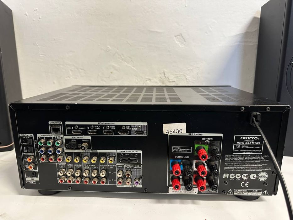 5.1 Amplituner Onkyo TX NR 509, 5*130Wat, HDMI, USB,3D