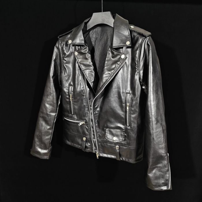 куртка-косуха Saint Laurent Paris Blood Luster Jacket