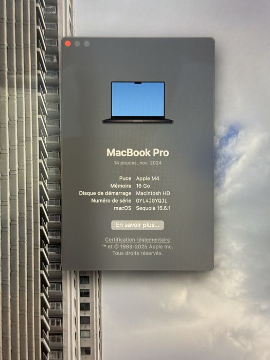 Macbook Pro M4 14”