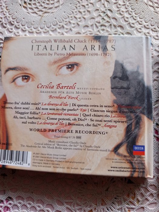2 CD. Cecília  Bartoli