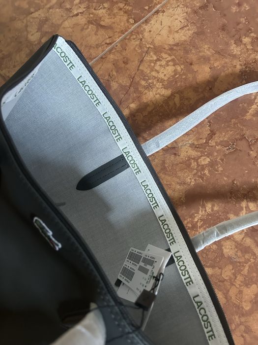 Bolsa Lacoste Preta Nova