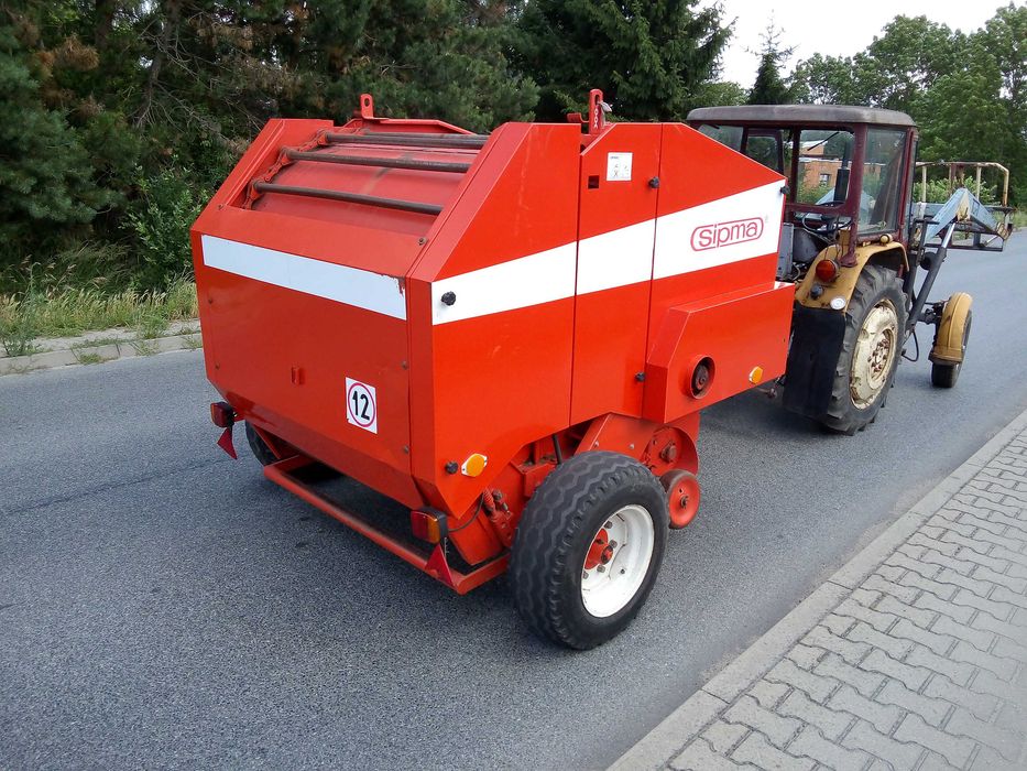 Prasa sipma belarka balotówa presa baloty 120 / 120 orginał