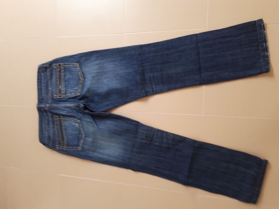 Calças ganga da moda pure oxigen