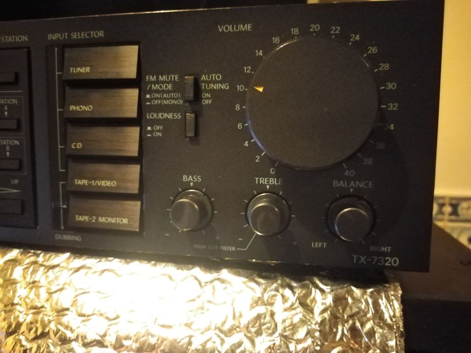 Amplificador Onkyo com rádio Mod TX 7320
