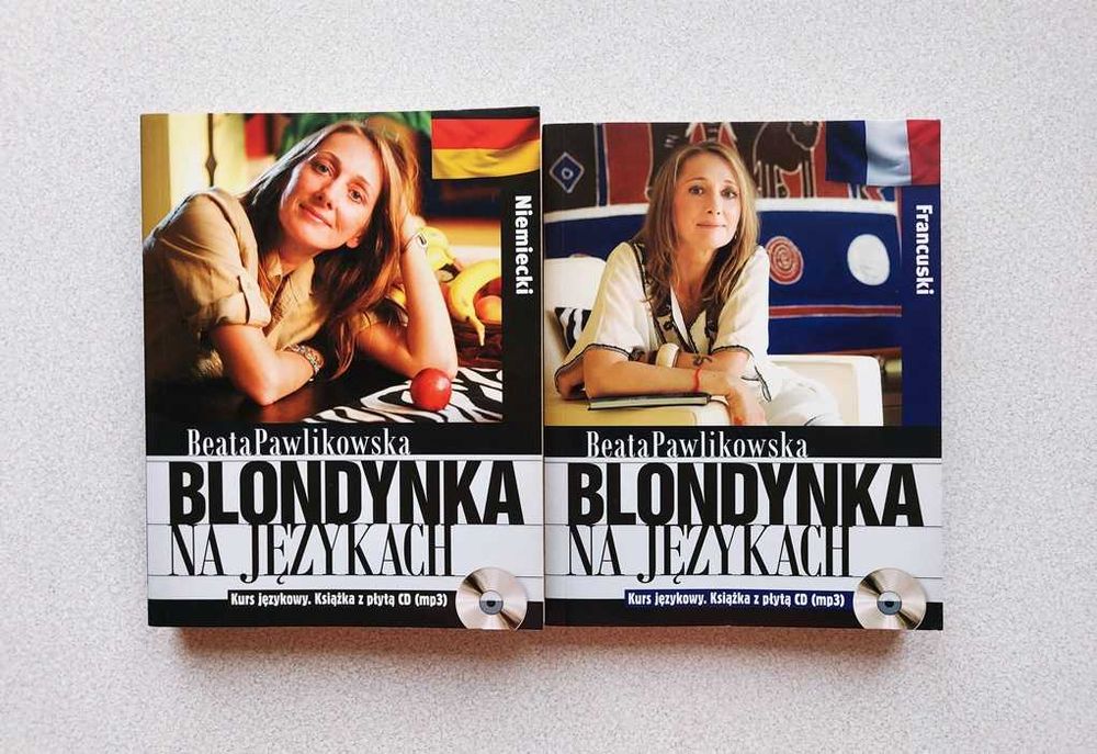 Blondynka na językach francuski niemiecki CD Pawlikowska Beata