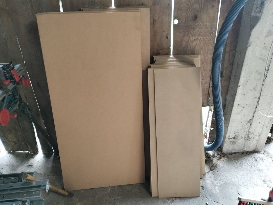 Płyty półki MDF  33 sztuki
