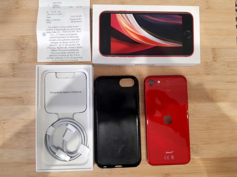 Iphone se 2020 red 128gb