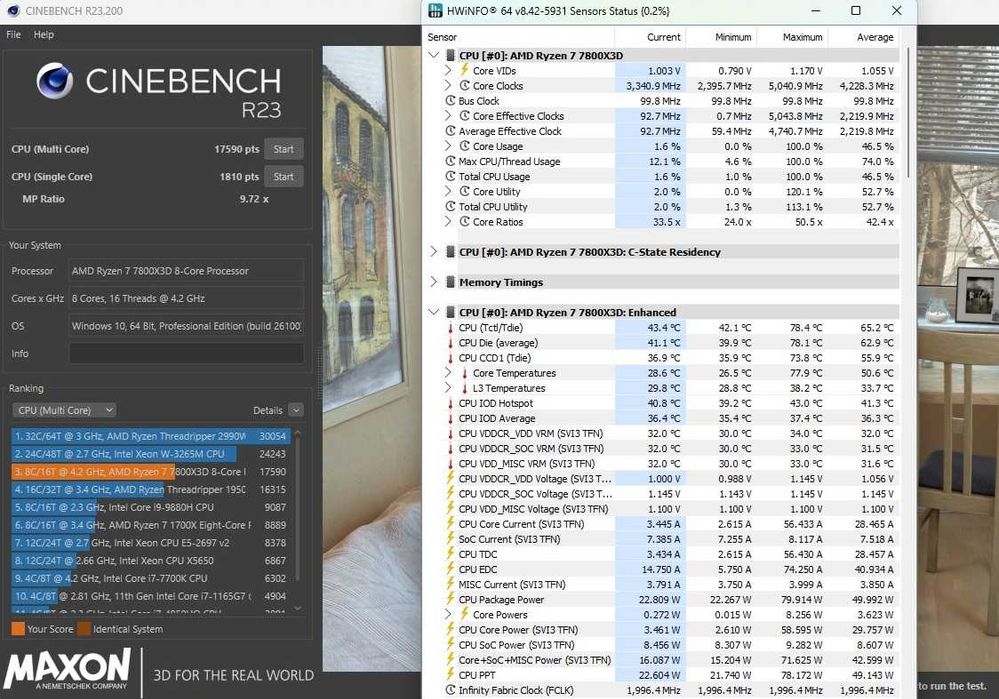 Новий ПК AMD 7800X3D / B850 / 32 Gb 6000 MHz CL30 / 850W / 1 Tb / WiFi