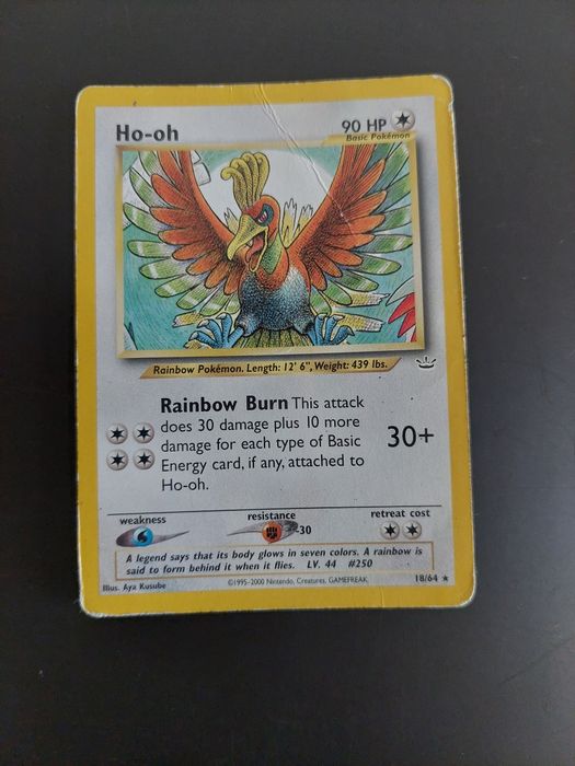 Carta Pokemon Ho-oh