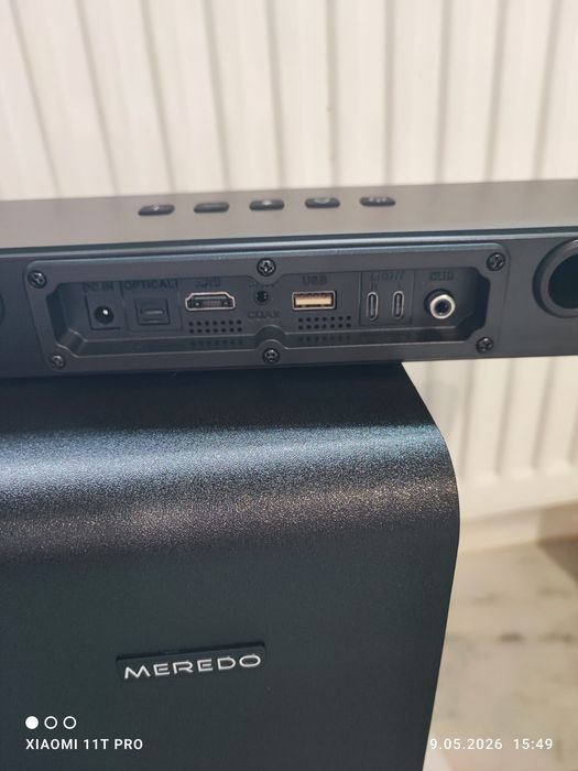 Soundbar Meredo g38 3.1 LED USB BT 5.3