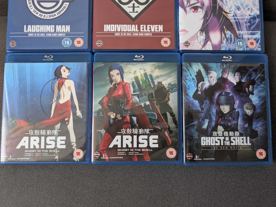 Ghost in the Shell (duża kolekcja) Anime Blu-Ray