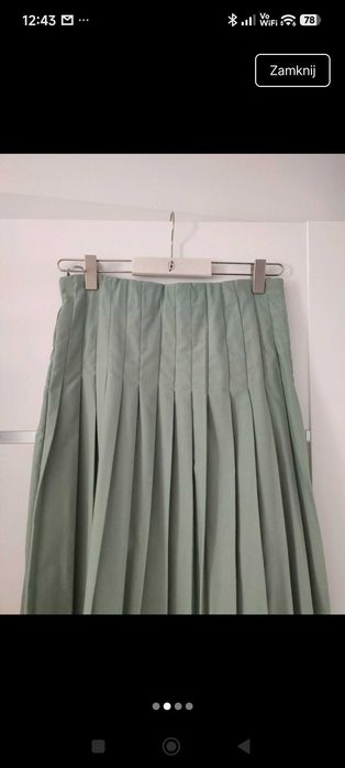 Spódnica plisowana Zara XS