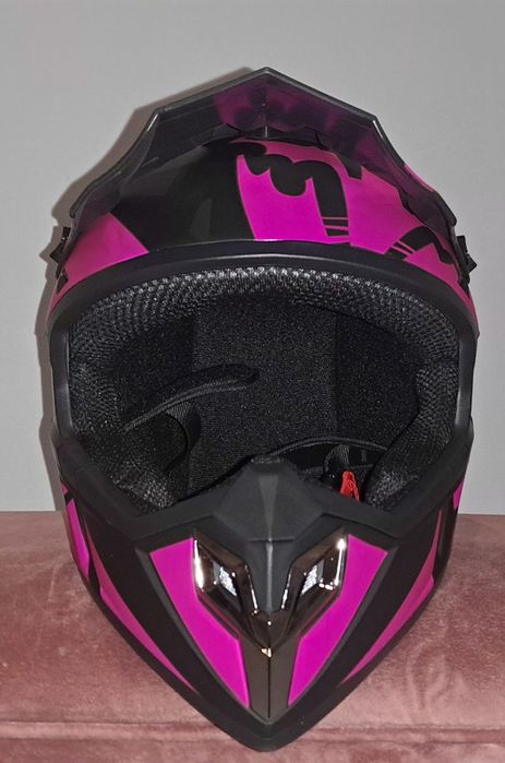 Kask cross quad hulajnoga  rower dziecko S