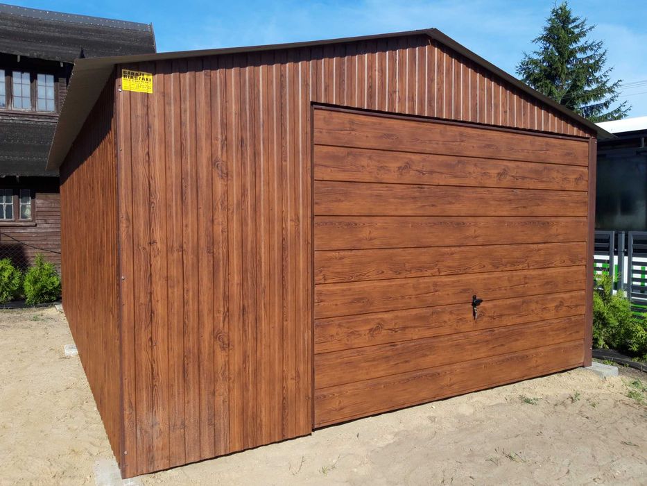 4x5 POM Garaże Blaszane Garaż Blaszany Blaszak Blaszaki Garaz Garaze