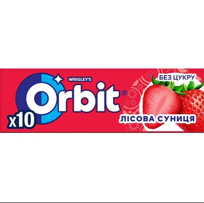 Жувальна гумка Orbit від Wrigley’s