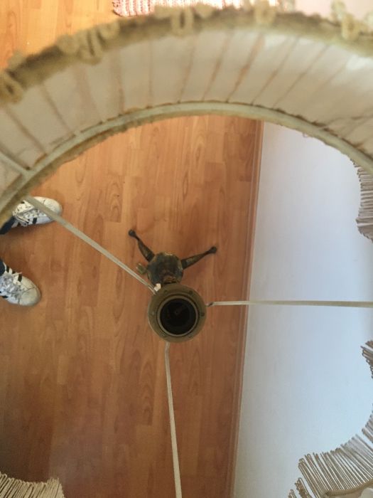 Vintage Candeiro Bronze anos 50